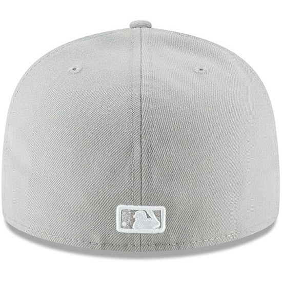Los Angeles Dodgers New Era Fashion Color Basic 59FIFTY Fitted Hat - Gray Hats