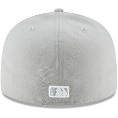 New York Yankees New Era Fashion Color Basic 59FIFTY Fitted Hat - Gray Hats