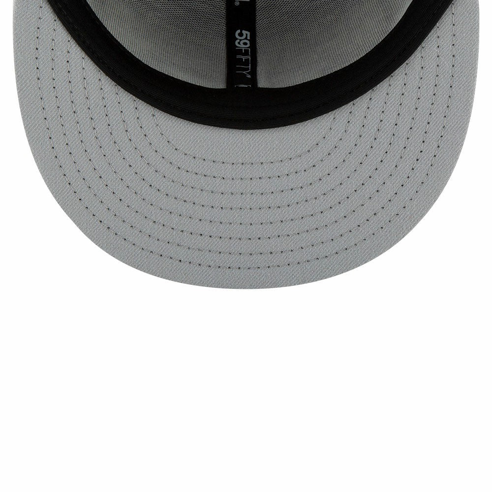 Los Angeles Dodgers New Era Two-Tone 59FIFTY Fitted Hat - Gray/Black Hats