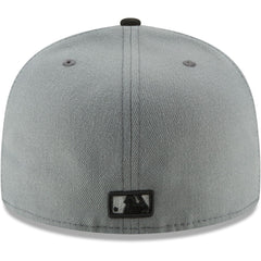 New York Yankees New Era Two-Tone 59FIFTY Fitted Hat - Gray/Black Hats