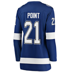 Brayden Point Tampa Bay Lightning Fanatics Women's Breakaway Player Jersey - Blue | US 3081183