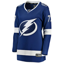 Victor Hedman Tampa Bay Lightning Fanatics Women's Breakaway Player Jersey - Blue | US 3081187