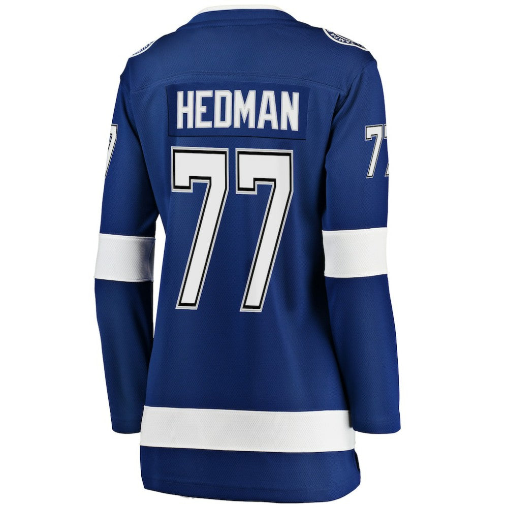 Victor Hedman Tampa Bay Lightning Fanatics Women's Breakaway Player Jersey - Blue | US 3081187
