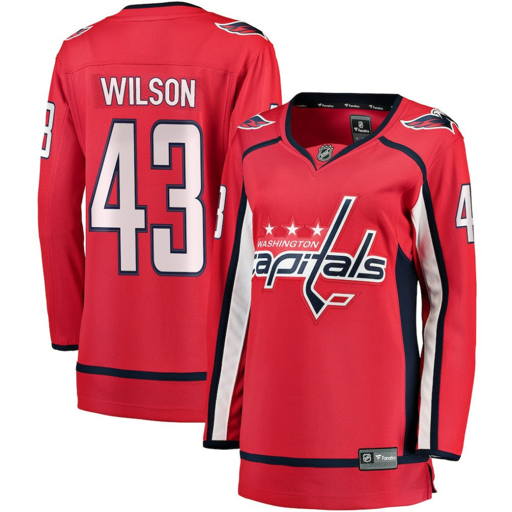 Tom Wilson Washington Capitals Fanatics Women's Breakaway Player Jersey - Red | US 3082743