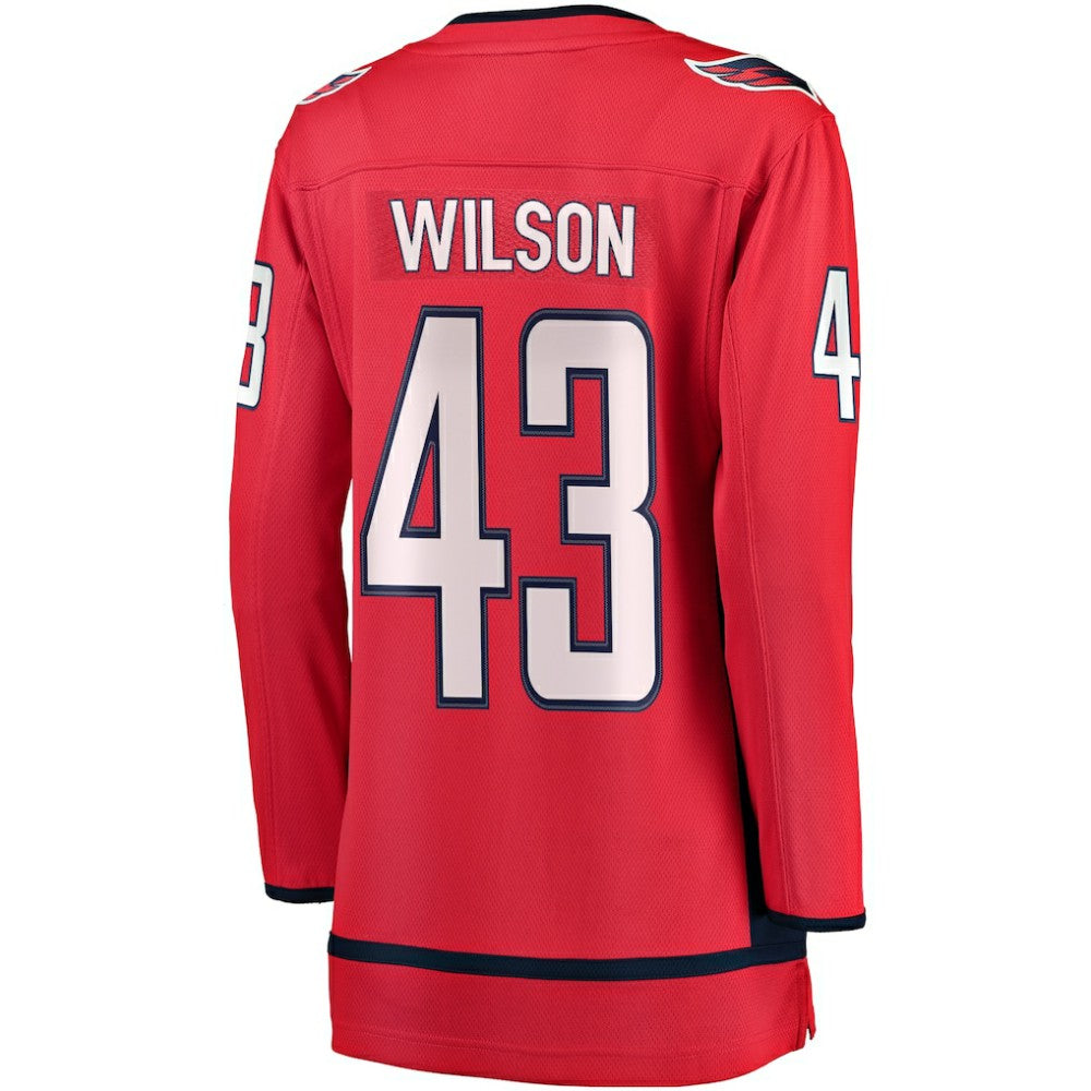 Tom Wilson Washington Capitals Fanatics Women's Breakaway Player Jersey - Red | US 3082743