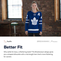 Morgan Rielly Toronto Maple Leafs Fanatics Women's Breakaway Player Jersey - Blue | US 3082863