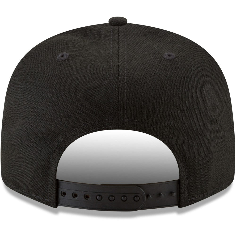 Los Angeles Angels New Era Black & White 9FIFTY Snapback Hat - Black Hats