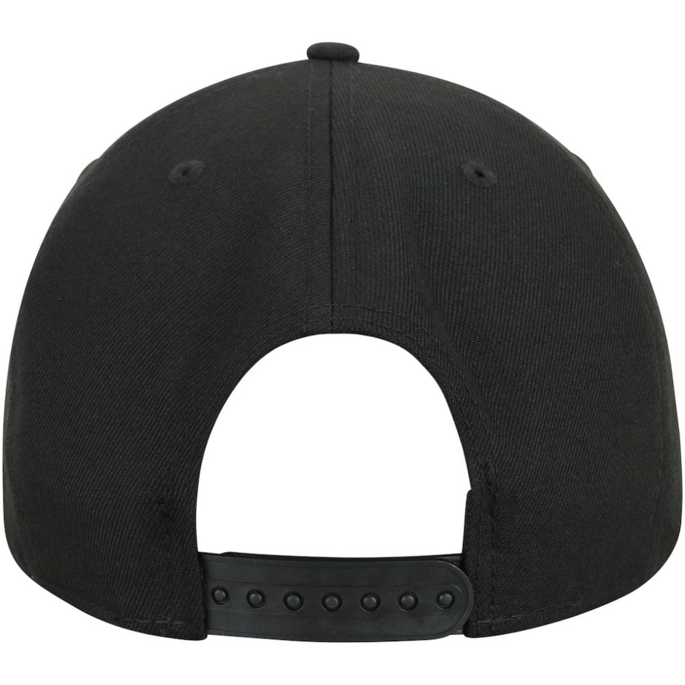Chicago White Sox New Era Black on Black 9FIFTY Team Snapback Adjustable Hat - Black Hats