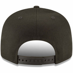 New York Yankees New Era Black on Black 9FIFTY Team Snapback Adjustable Hat - Black Hats