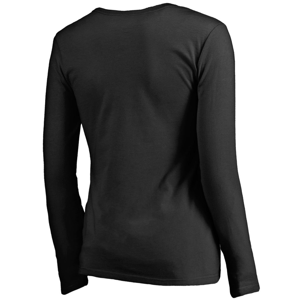 Phoenix Suns Women's Lovely V-Neck Long Sleeve T-Shirt Black