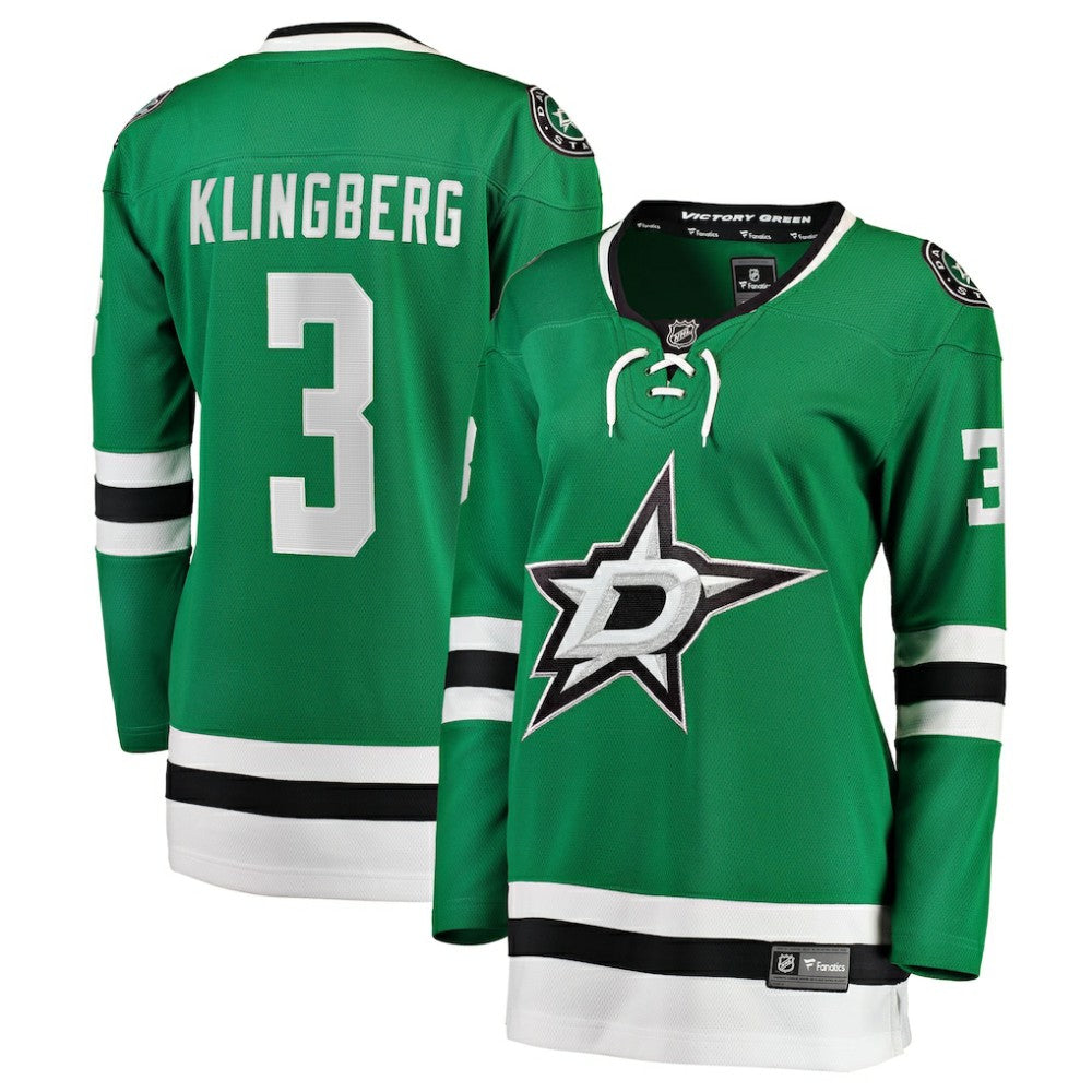 John Klingberg Dallas Stars Fanatics Women's Breakaway Player Jersey - Kelly Green | US 3091735