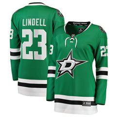 Esa Lindell Dallas Stars Fanatics Women's Breakaway Player Jersey - Kelly Green | US 3091736