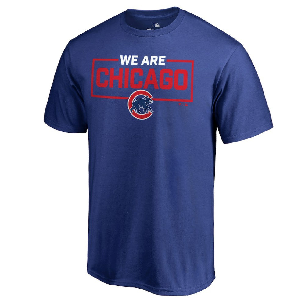 Chicago Cubs We Are Icon T-Shirt - Royal T-shirts