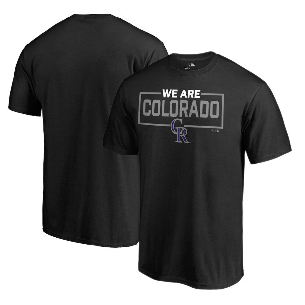 Colorado Rockies We Are Icon T-Shirt - Black T-shirts