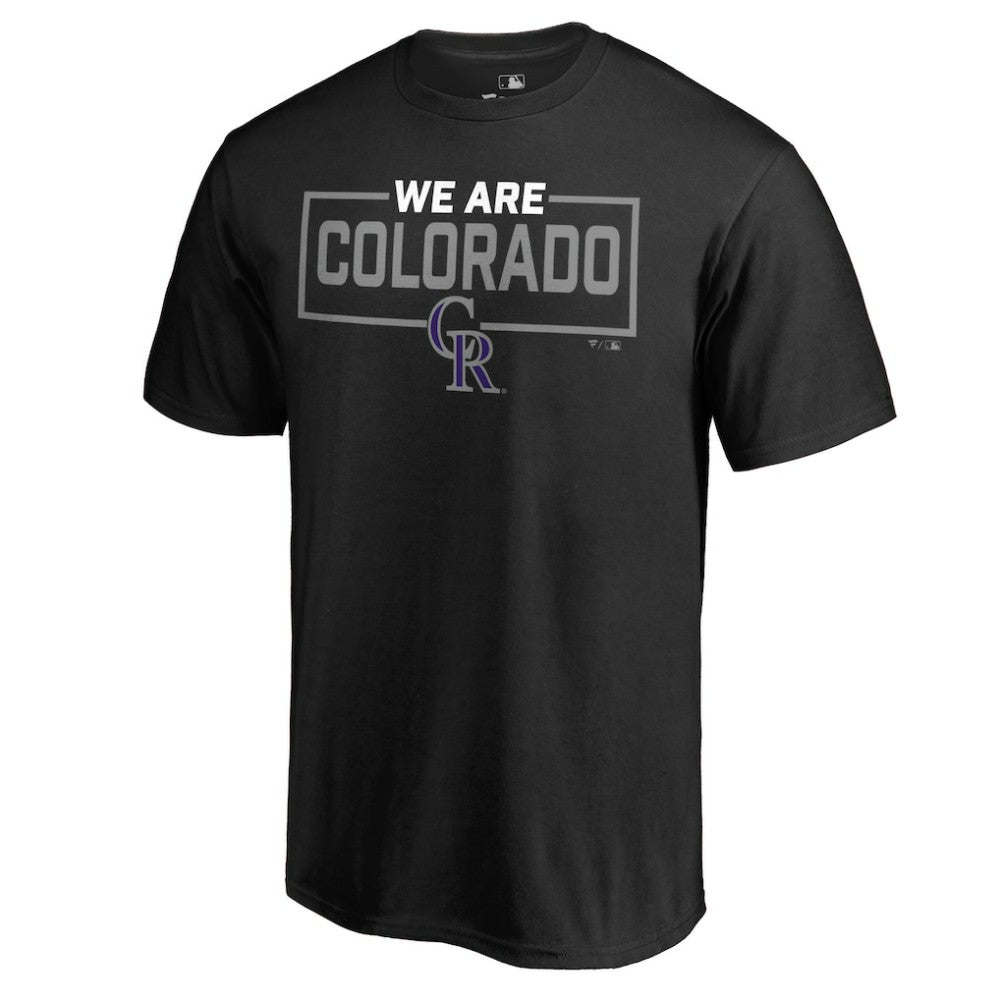 Colorado Rockies We Are Icon T-Shirt - Black T-shirts