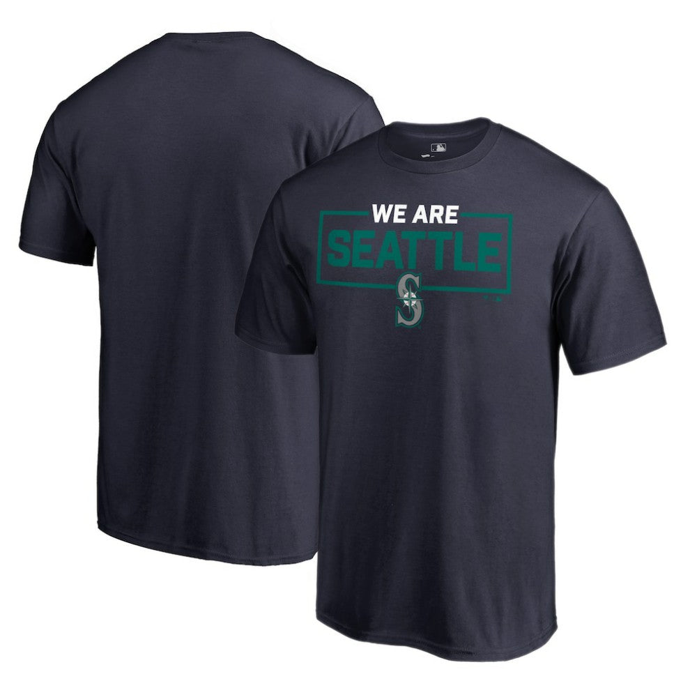 Seattle Mariners We Are Icon T-Shirt - Navy T-shirts