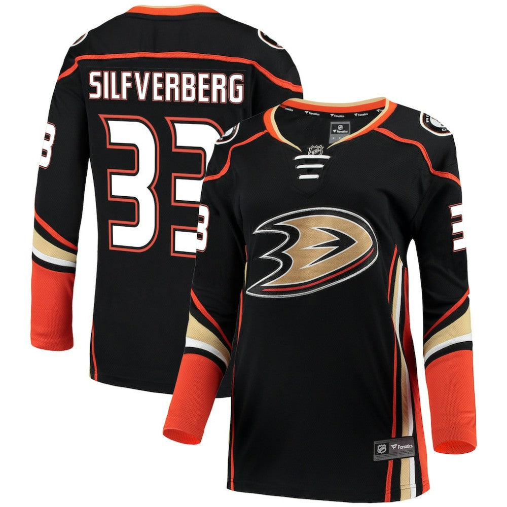 Jakob Silfverberg Anaheim Ducks Fanatics Women's Breakaway Jersey - Black | US 3094362