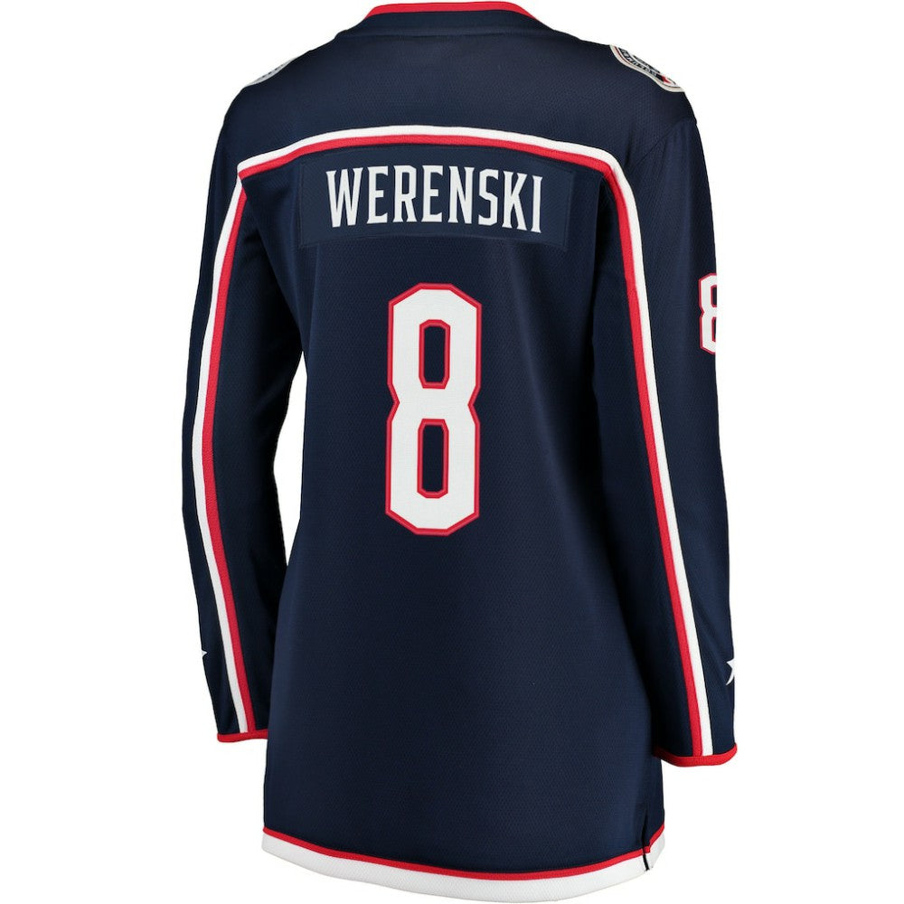 Zach Werenski Columbus Blue Jackets Fanatics Women's Breakaway Jersey - Navy | US 3094876