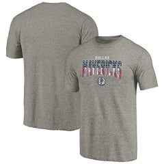 Dallas Mavericks Freedom Tri-Blend T-Shirt Gray outlet