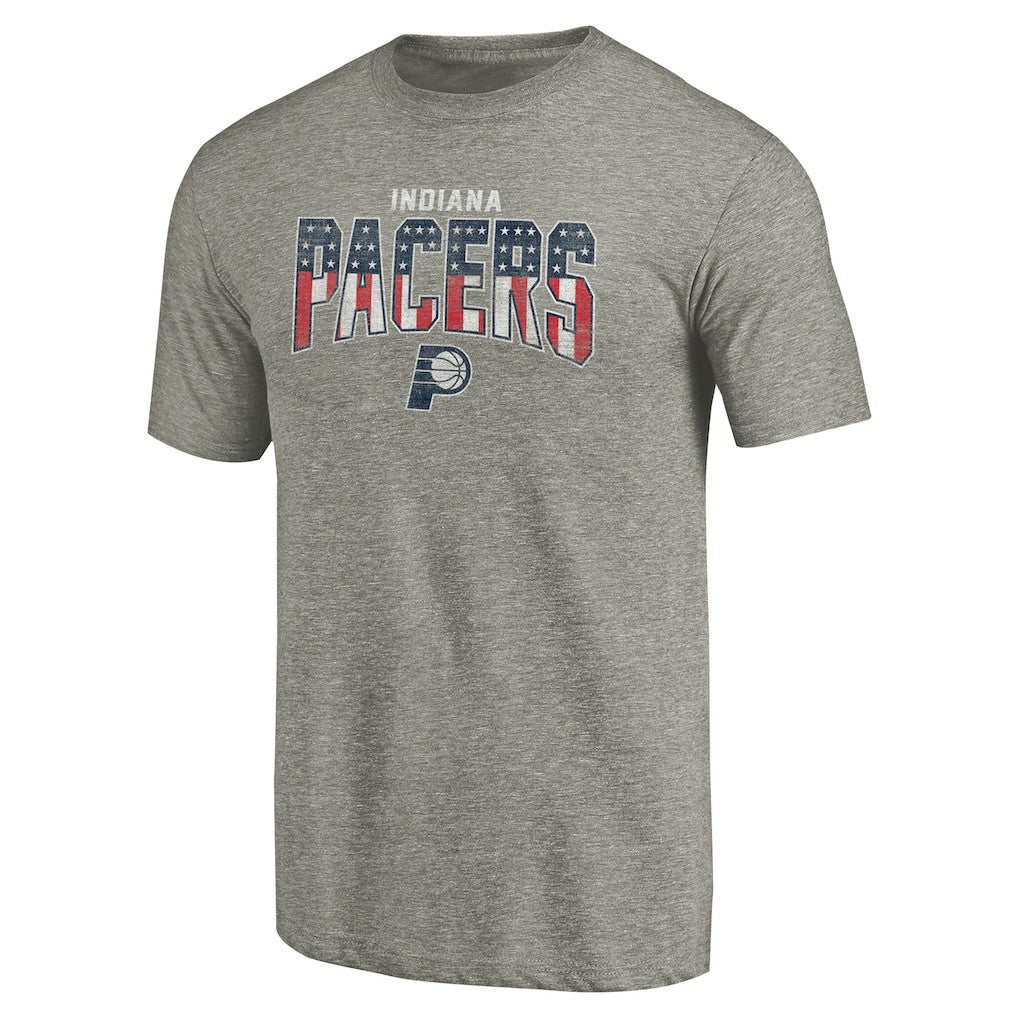 Indiana Pacers Freedom Tri-Blend T-Shirt Gray outlet