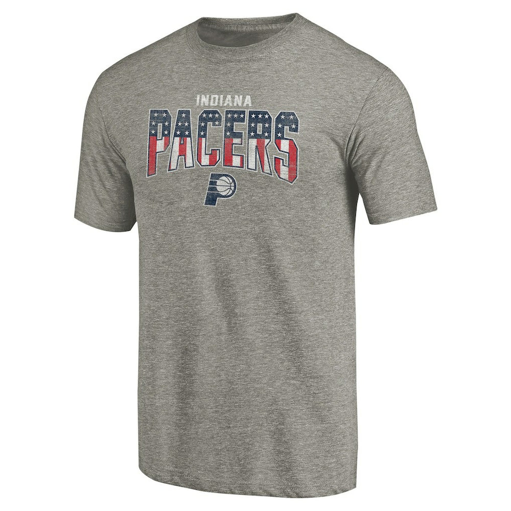 Indiana Pacers Freedom Tri-Blend T-Shirt Gray outlet