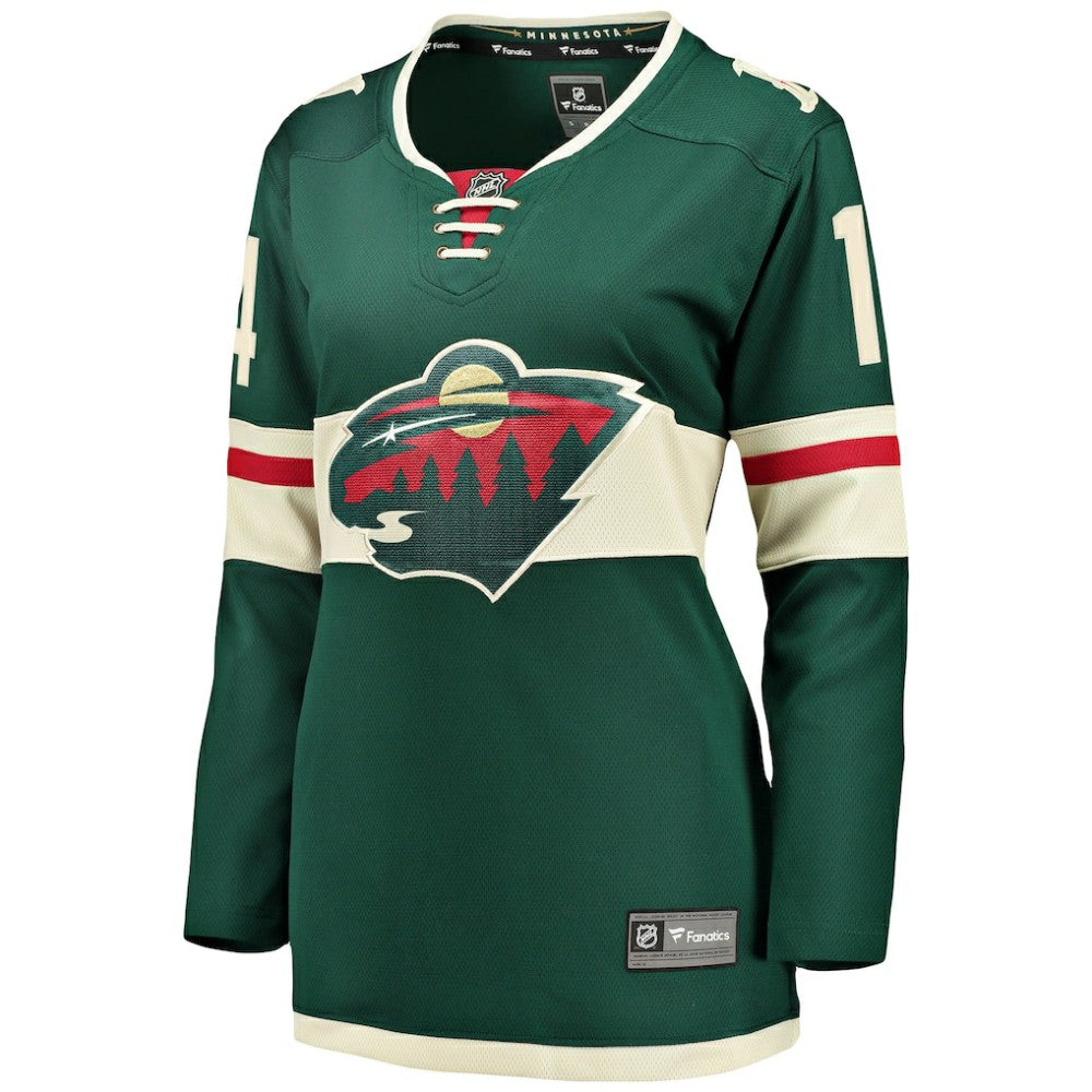 Joel Eriksson Ek Minnesota Wild Fanatics Women's Breakaway Player Jersey - Green | US 3096398