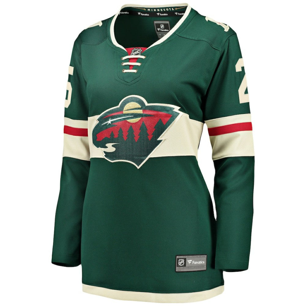 Jonas Brodin Minnesota Wild Fanatics Women's Breakaway Player Jersey - Green | US 3096406