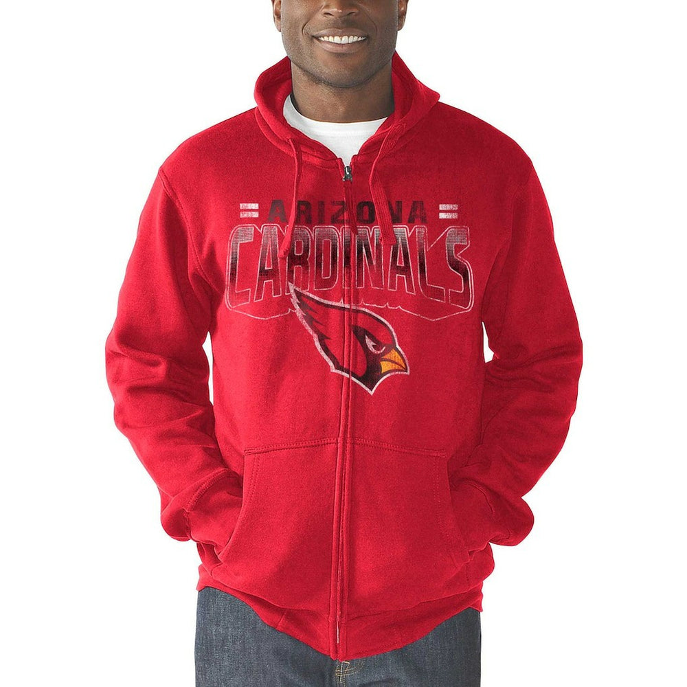 Arizona Cardinals G-III Sports by Carl Banks Perfect Season Full-Zip Hoodie - Cardinal Hoodies