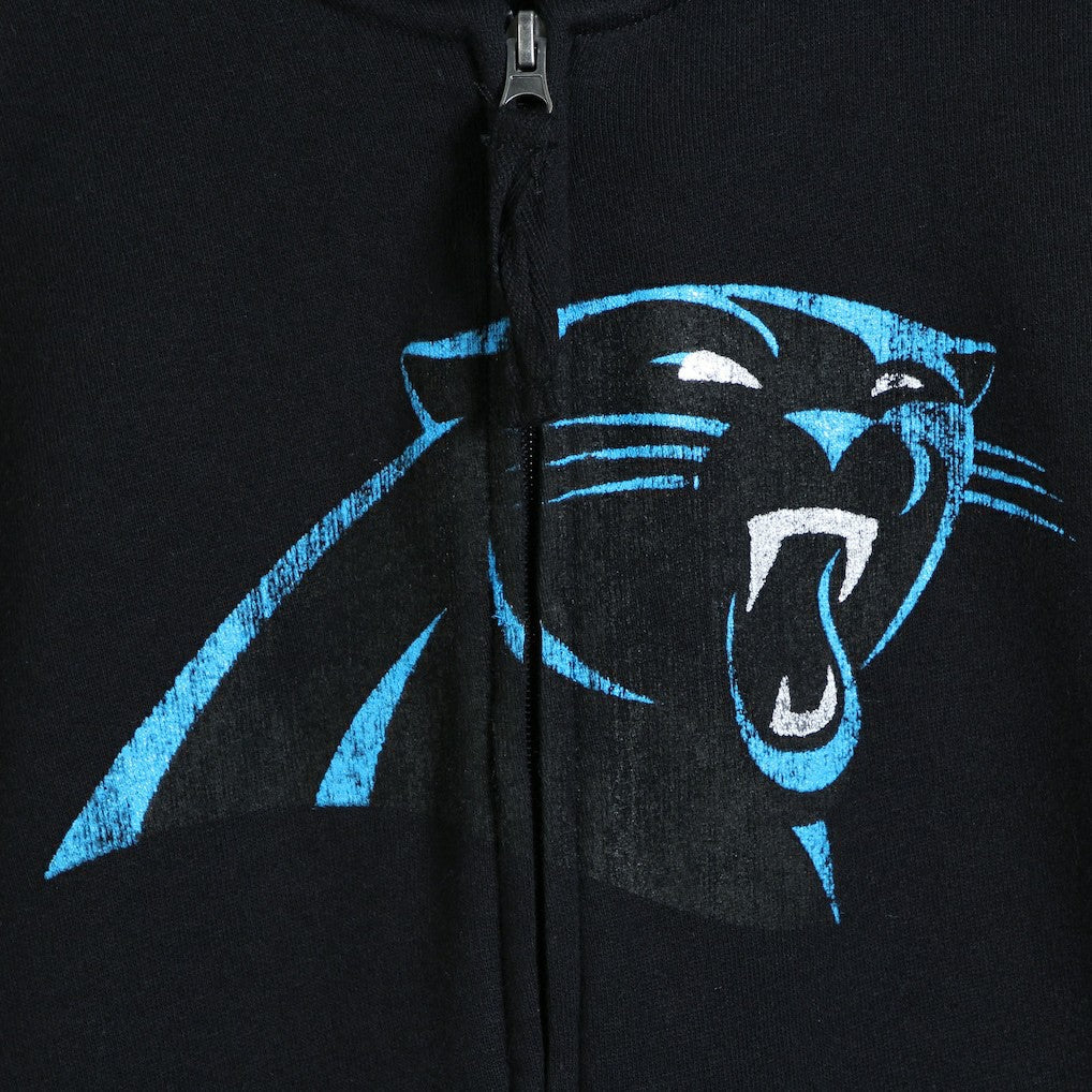 Carolina Panthers G-III Sports by Carl Banks Primary Logo Full-Zip Hoodie - Black Hoodies