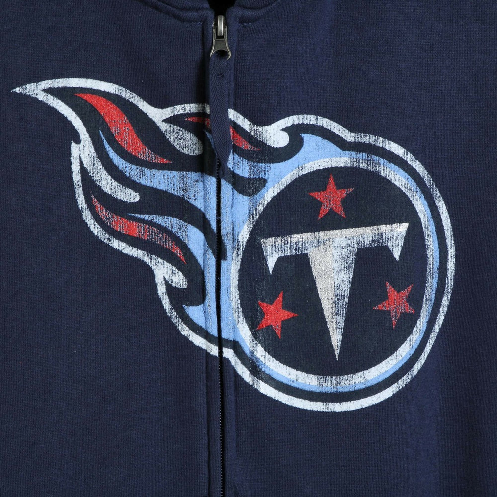 Tennessee Titans G-III Sports by Carl Banks Primary Logo Full-Zip Hoodie - Navy Hoodies