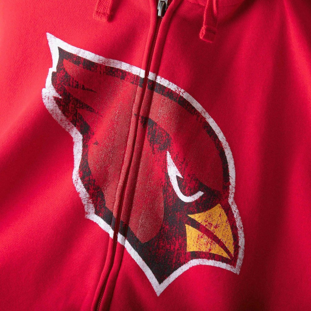 Arizona Cardinals G-III Sports by Carl Banks Primary Logo Full-Zip Hoodie - Cardinal Hoodies
