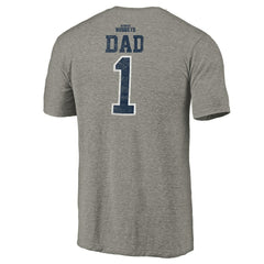 Denver Nuggets Greatest Dad Tri-Blend T-Shirt Gray outlet