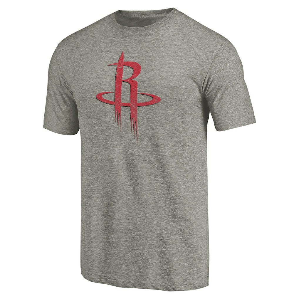 Houston Rockets Greatest Dad Tri-Blend T-Shirt Gray