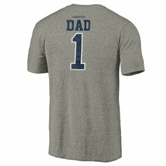 Minnesota Timberwolves Greatest Dad Tri-Blend T-Shirt Gray outlet