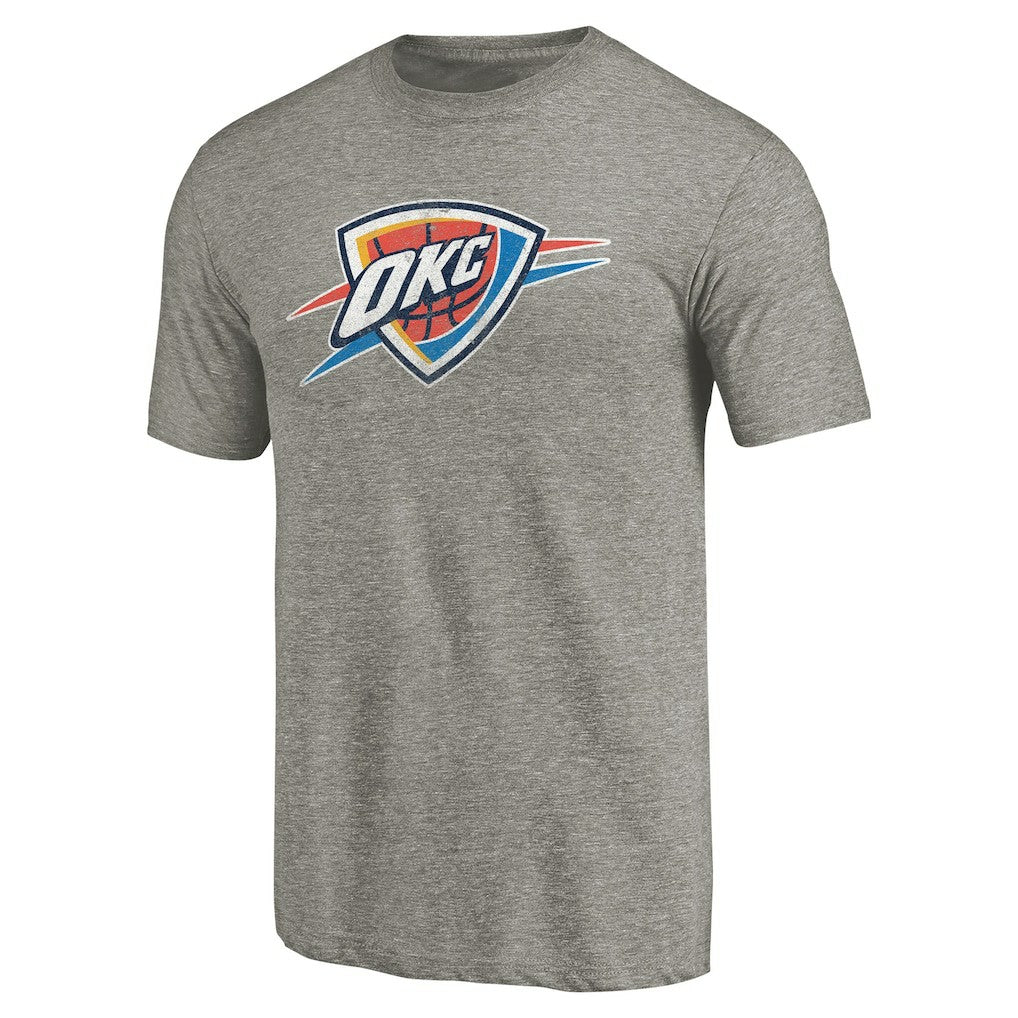 Oklahoma City Thunder Greatest Dad Tri-Blend T-Shirt Gray