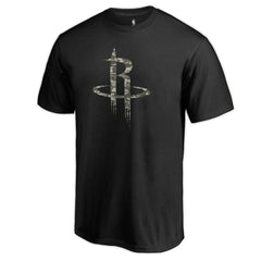 Houston Rockets Cloak Camo T-Shirt Black outlet