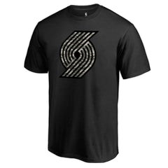 Portland Trail Blazers Cloak Camo T-Shirt Black outlet