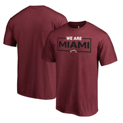 Miami Heat We Are Iconic Collection T-Shirt Red