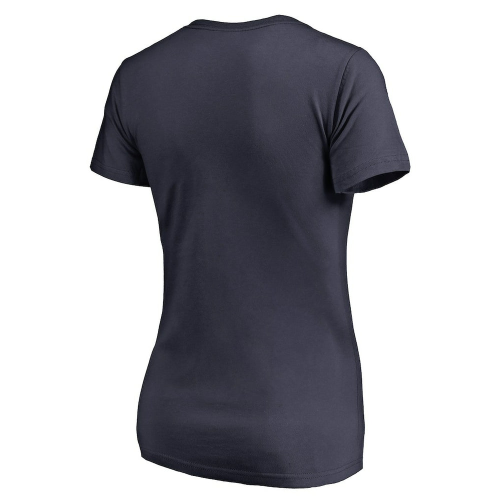 Indiana Pacers Women's We Are Iconic Collection V-Neck T-Shirt Navy