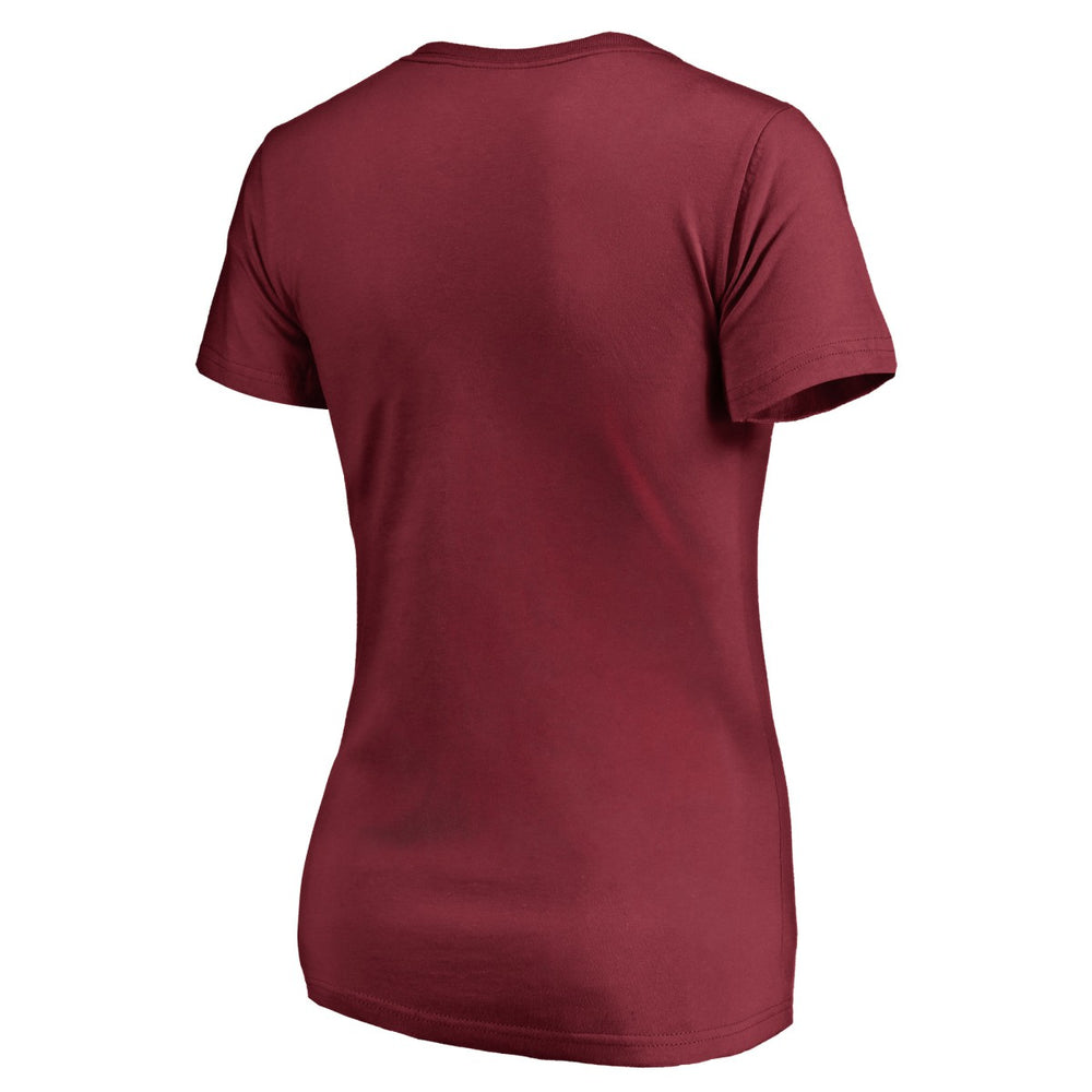 Miami Heat Women's We Are Iconic Collection V-Neck T-Shirt Red