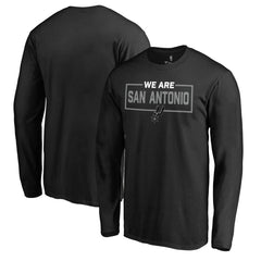 San Antonio Spurs We Are Iconic Collection Long Sleeve T-Shirt Black outlet