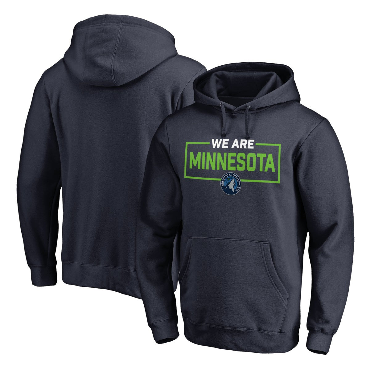Minnesota Timberwolves We Are Iconic Collection Pullover Hoodie Navy