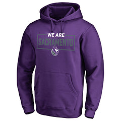 Sacramento Kings We Are Iconic Collection Pullover Hoodie Purple