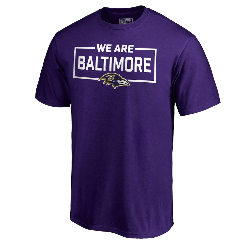 Baltimore Ravens We Are Icon T-Shirt - Purple T-shirts