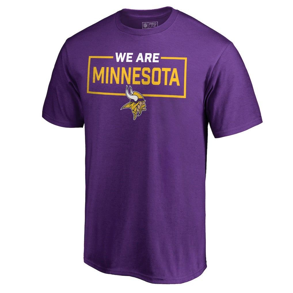 Minnesota Vikings We Are Icon T-Shirt - Purple T-shirts
