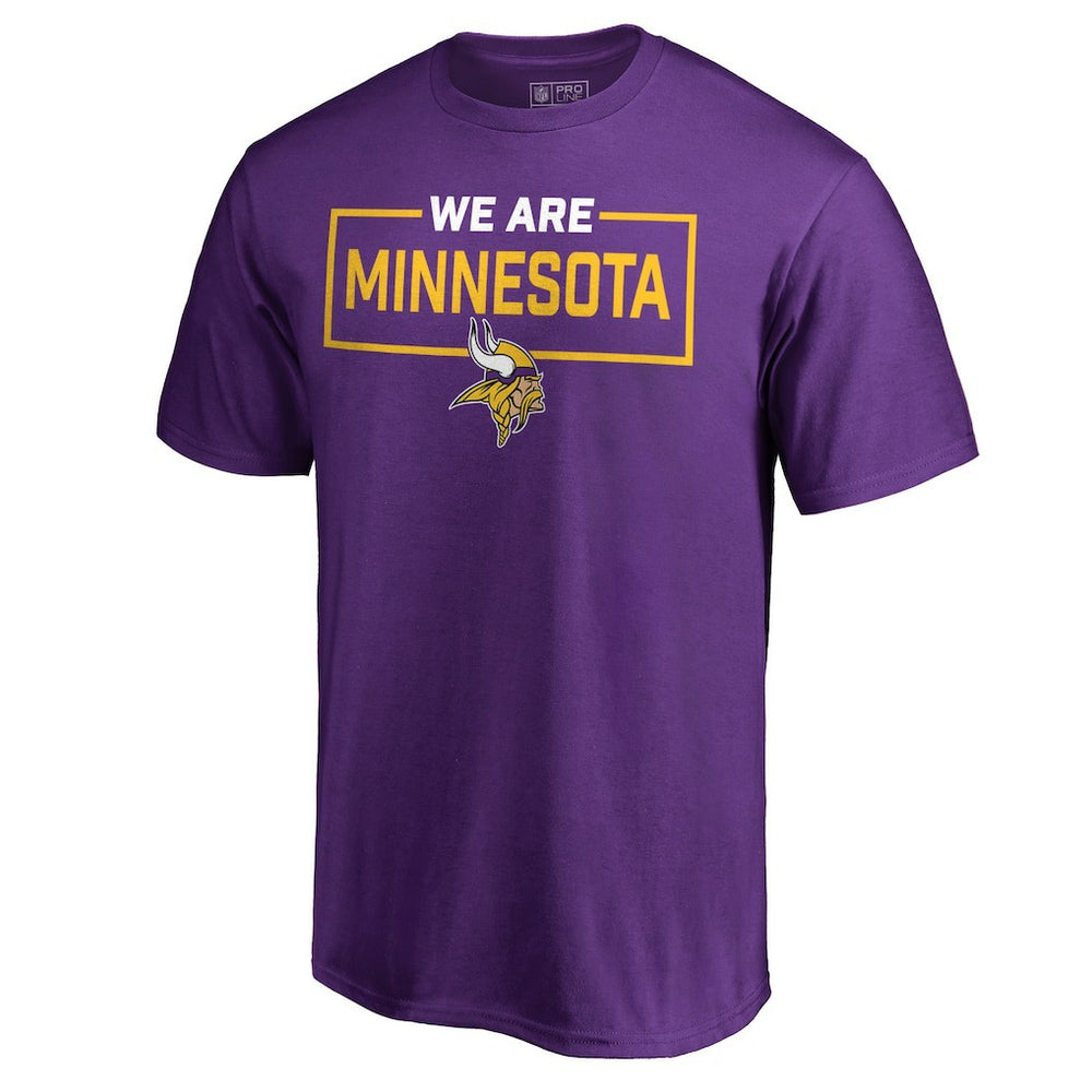 Minnesota Vikings We Are Icon T-Shirt - Purple T-shirts