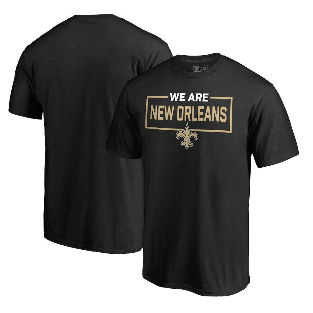 New Orleans Saints We Are Icon T-Shirt - Black T-shirts