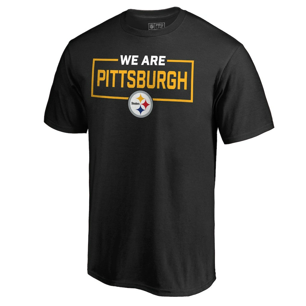 Pittsburgh Steelers We Are Icon T-Shirt - Black T-shirts