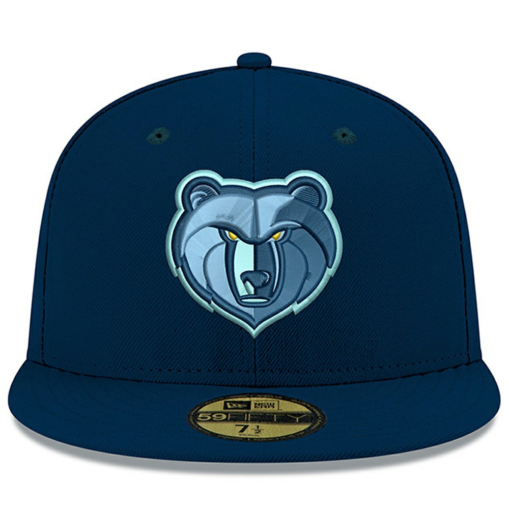 Memphis Grizzlies New Logo Team Color 59FIFTY Fitted Hat Blue - New Era