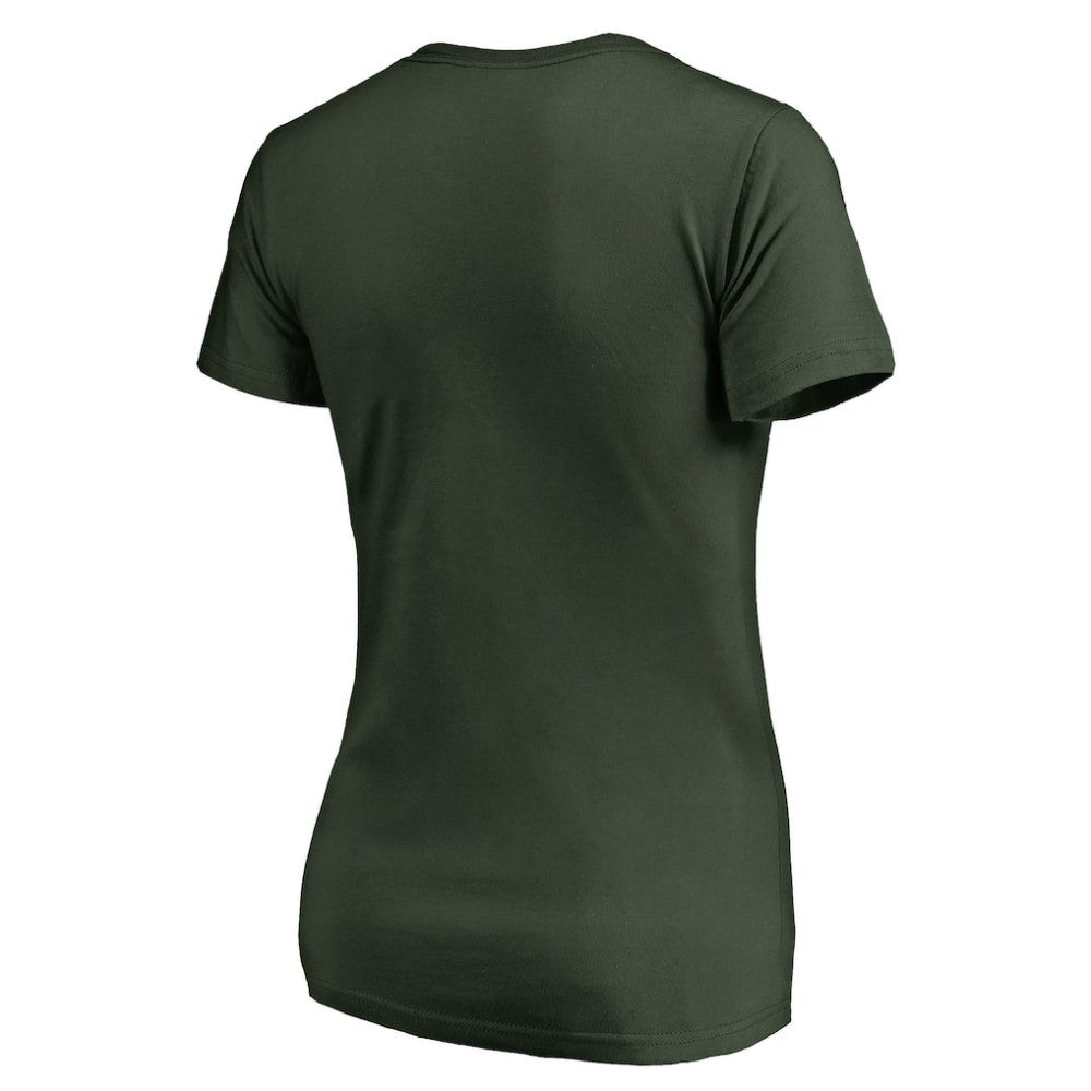 Athletics Women's Armed Forces Wordmark T-Shirt - Green T-shirts